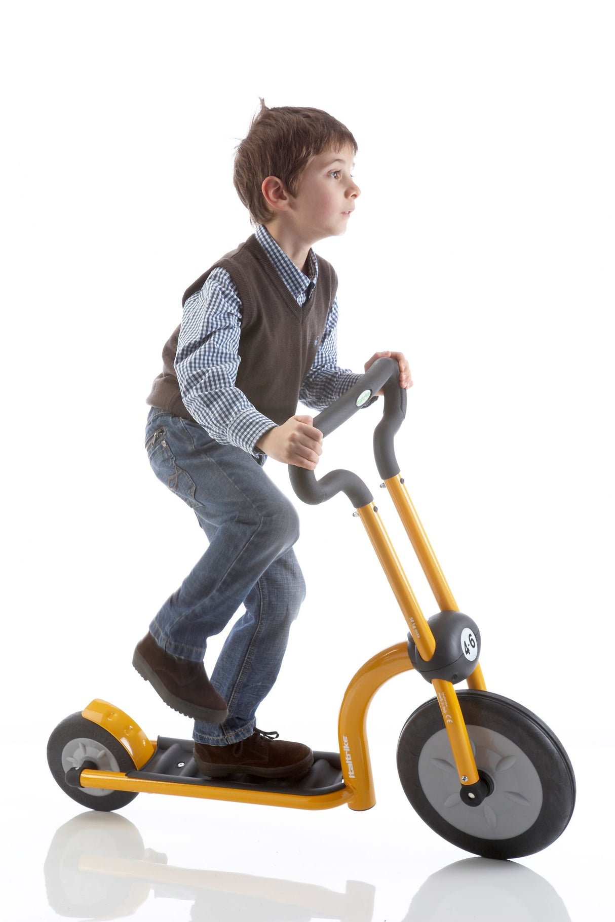 Italtrike Pilot 300 Scooter, Yellow