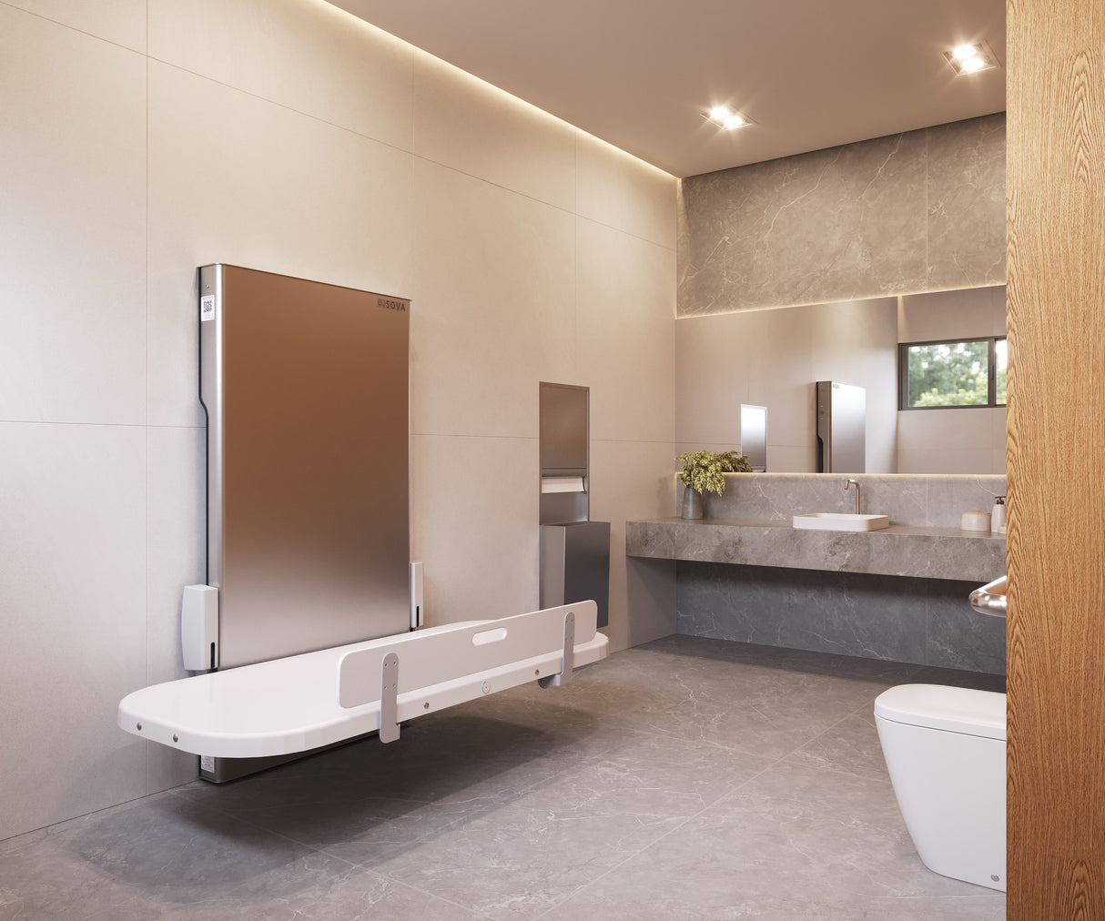 Ascent Universal Changing Table in modern setting