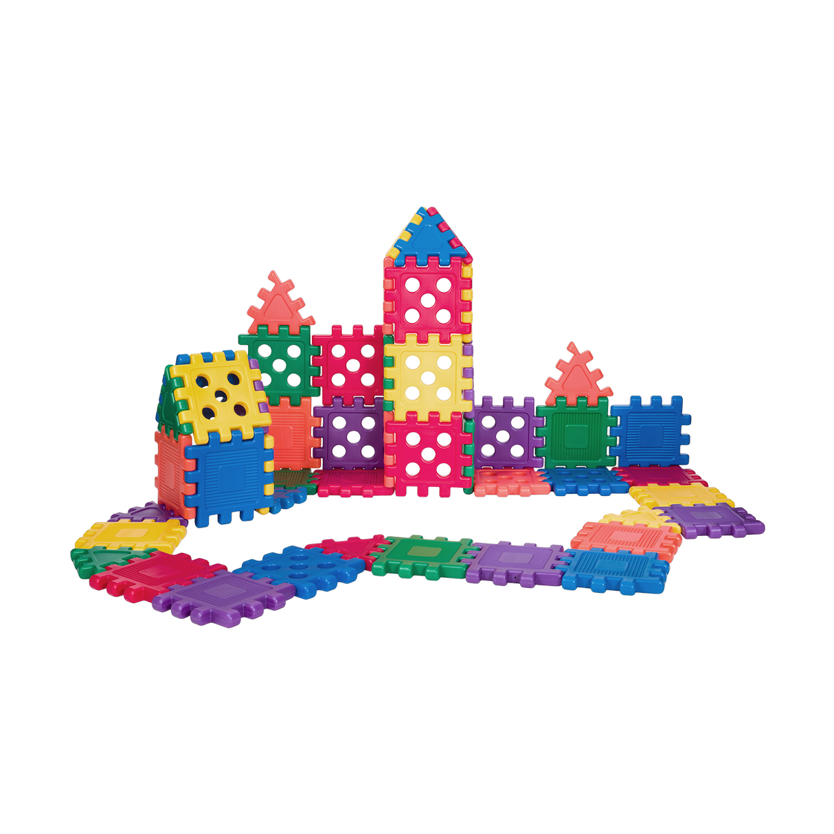 CarePlay Oversized Waffle Grid Building Blocks