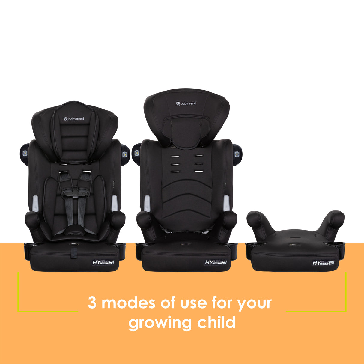 Baby Trend® Hybrid SI 3-in-1 Combination Booster Seat