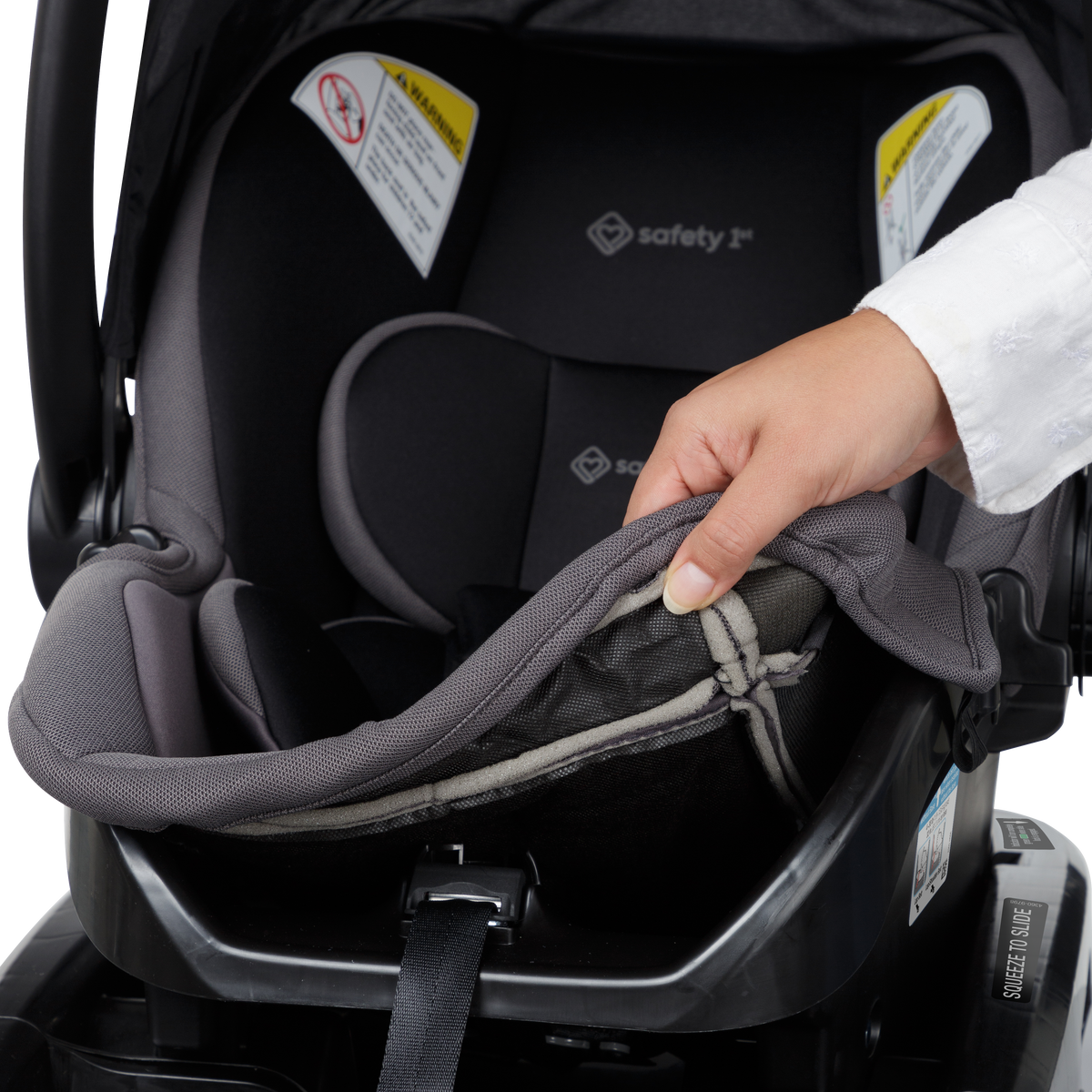 Safety 1st® onBoard™ Slide DLX Infant Car Seat featuring SafetySlide™ Base