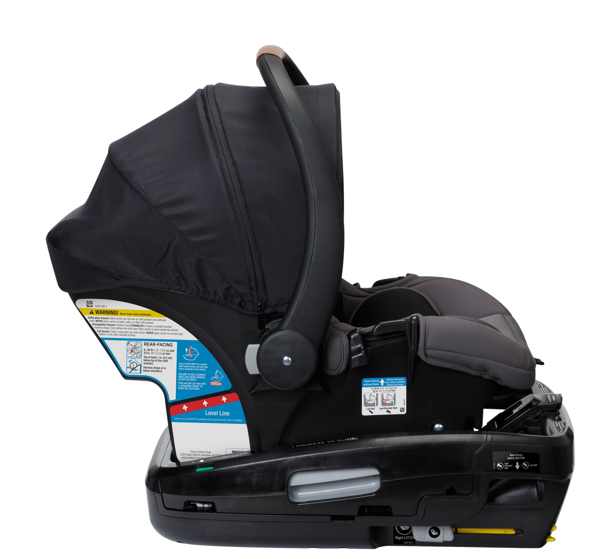 Safety 1st® onBoard™ Slide DLX Infant Car Seat featuring SafetySlide™ Base