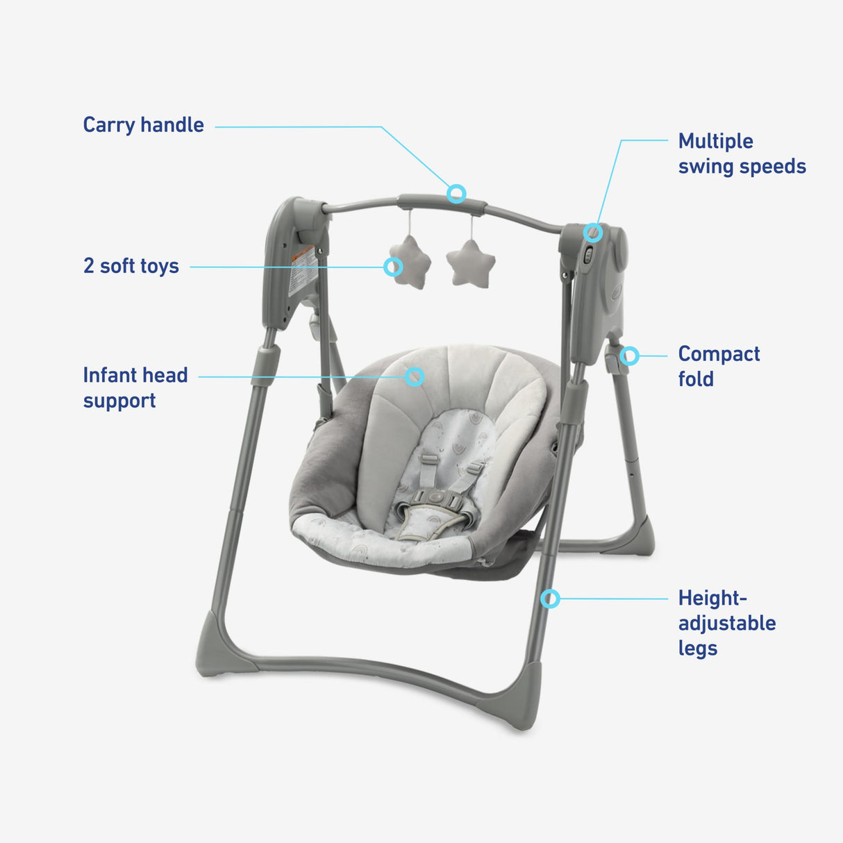 Graco Slim Spaces Swing