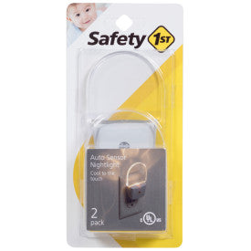 Safety 1st auto-sensing night light packaging on a white background