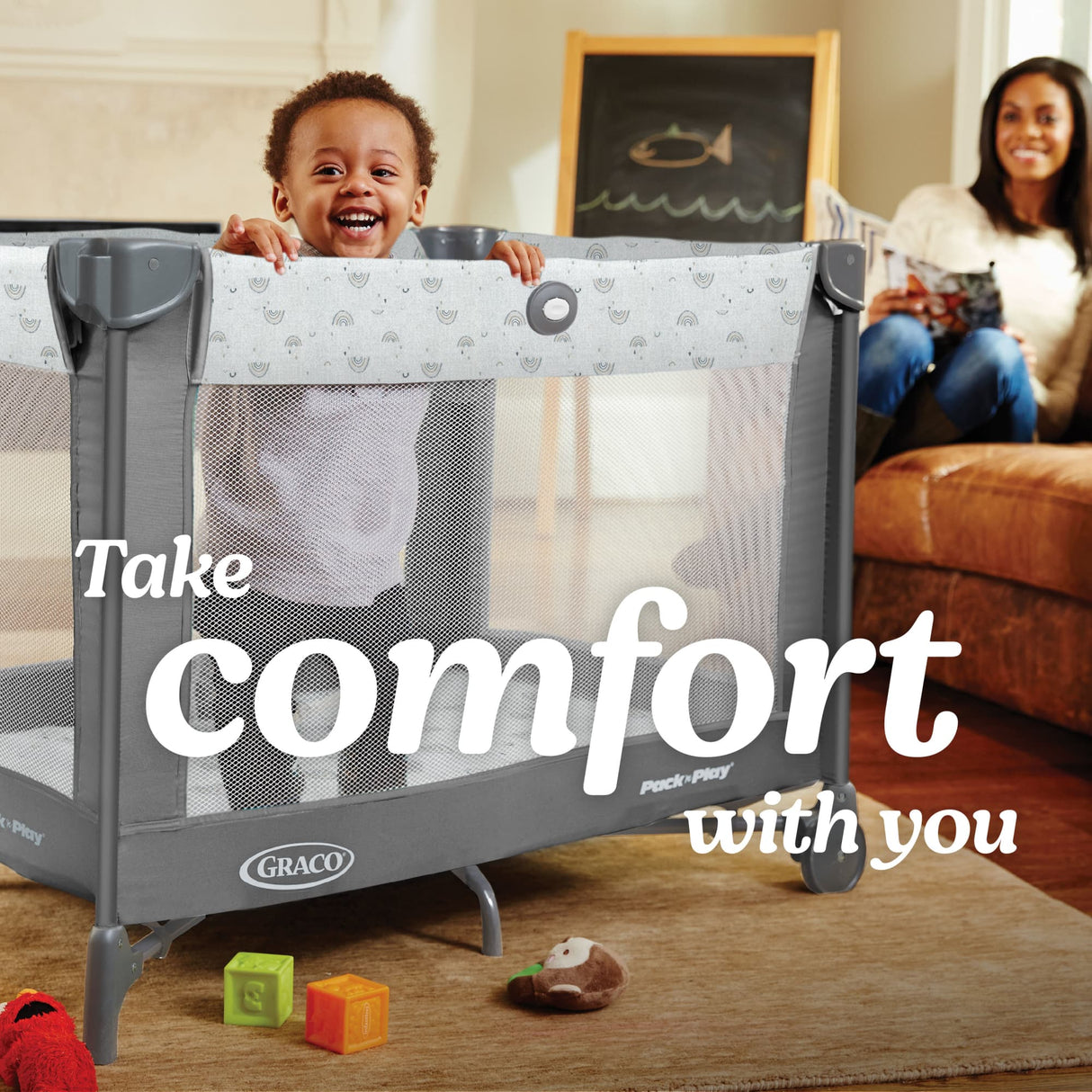 Graco Pack n Play On the Go Play Yard with Bassinet