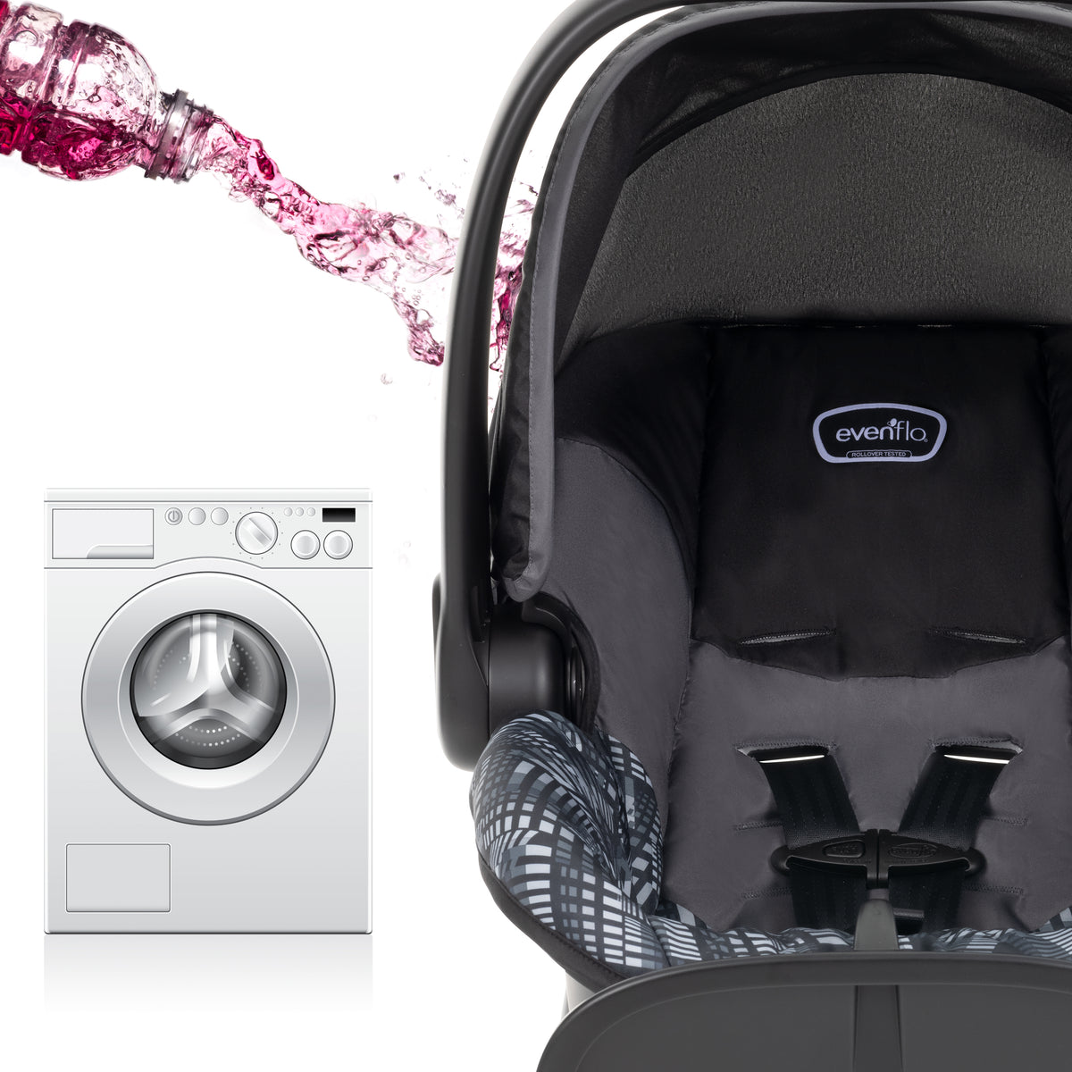 Evenflo NurtureMax Infant Car Seat (Institutional)
