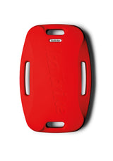 red board on a white background