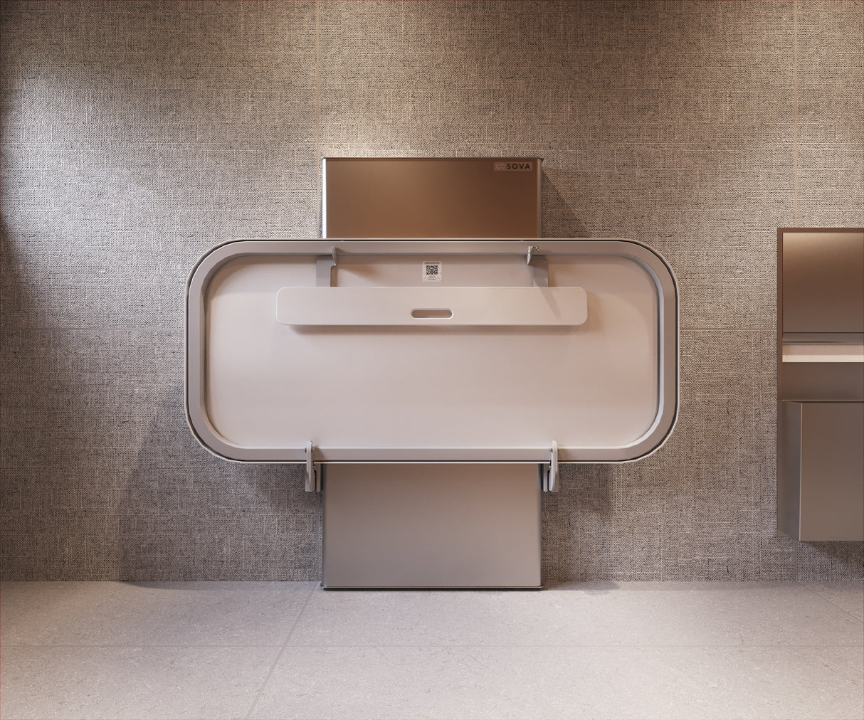 Ascent Universal Changing Table in modern setting