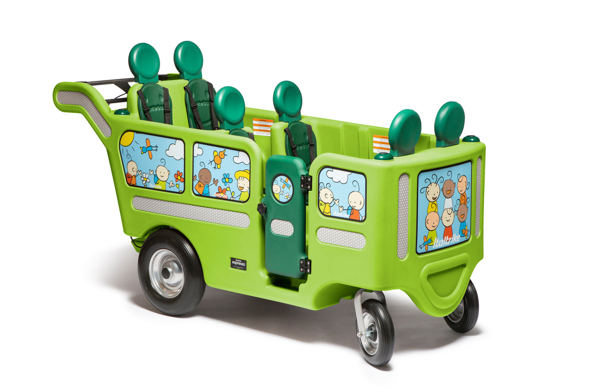 Italtrike Espresso 6 Seat Buggy, Green