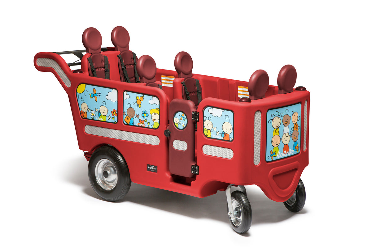 Italtrike Espresso 6 Seat Buggy, Red