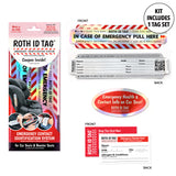 Roth ID Car Seat Tag Pack of 25