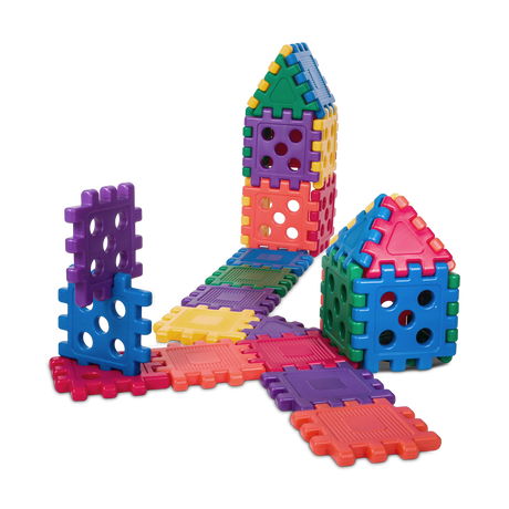 CarePlay Oversized Waffle Grid Building Blocks