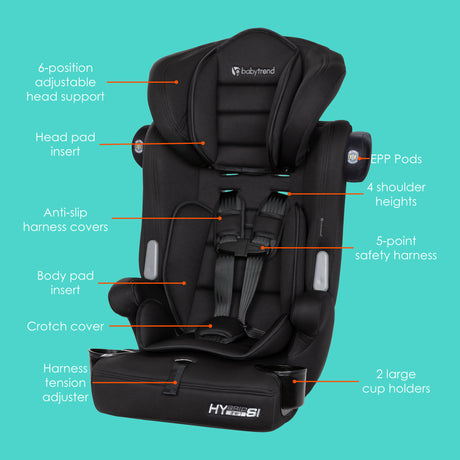 Baby Trend® Hybrid SI 3-in-1 Combination Booster Seat 