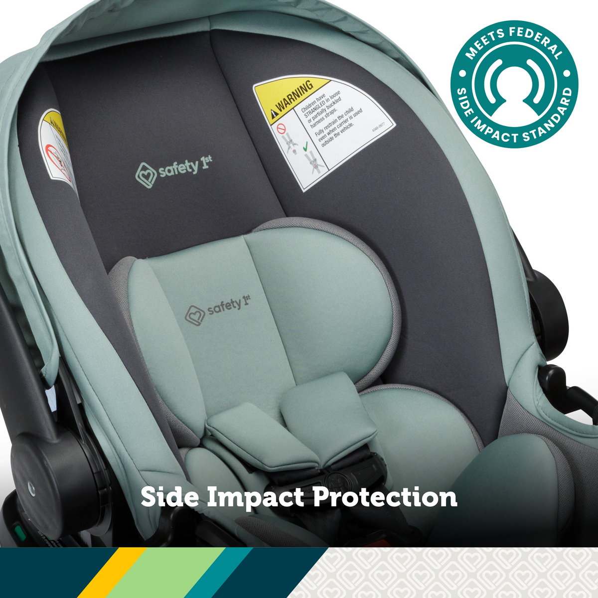 Safety 1st® onBoard™ Slide DLX Infant Car Seat featuring SafetySlide™ Base