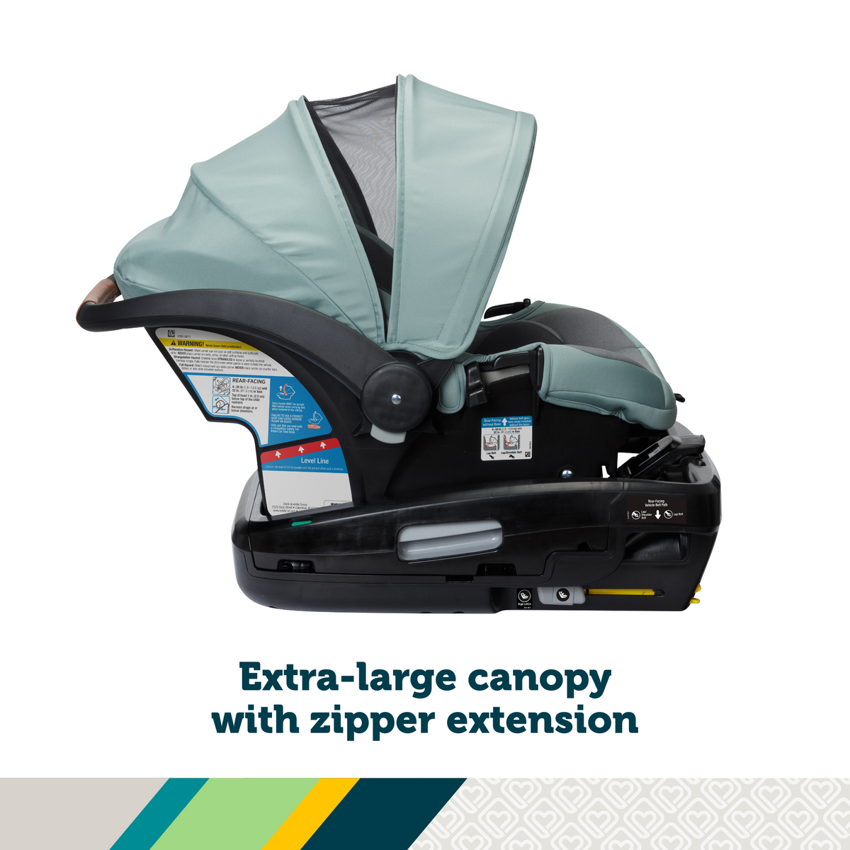 Safety 1st® onBoard™ Slide DLX Infant Car Seat featuring SafetySlide™ Base