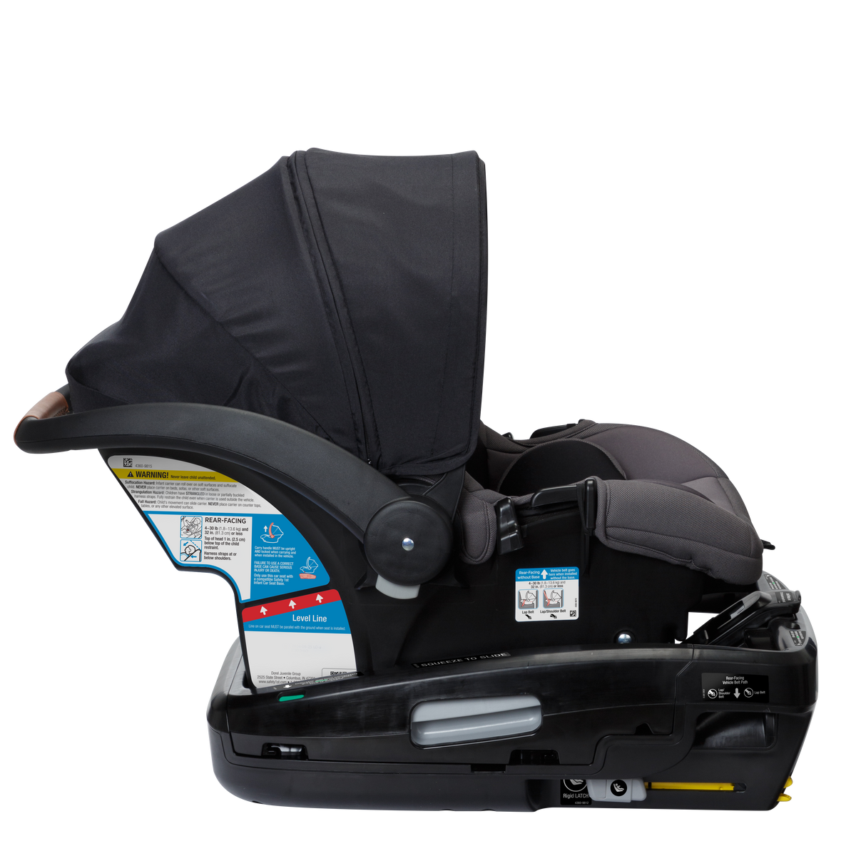 Safety 1st® onBoard™ Slide DLX Infant Car Seat featuring SafetySlide™ Base