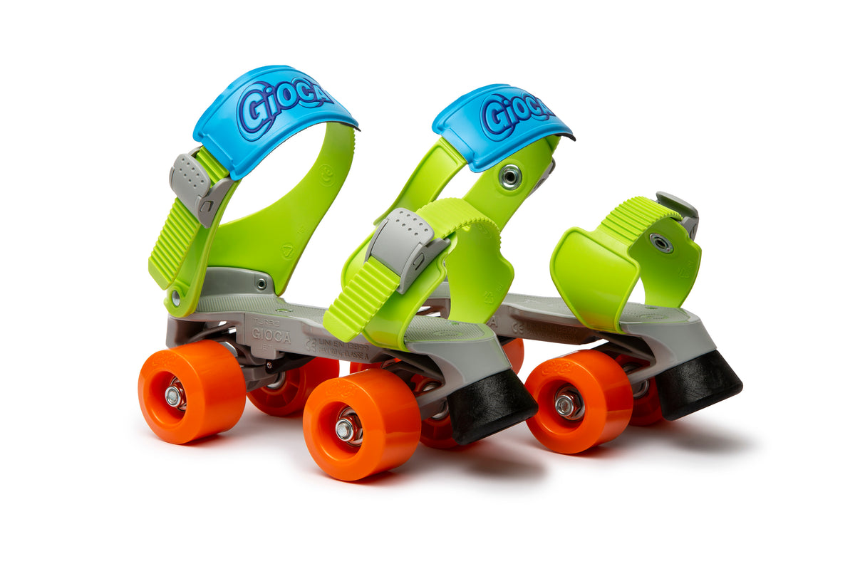 Italtrike Gioca Jet Adjustable Roller Skates, Green