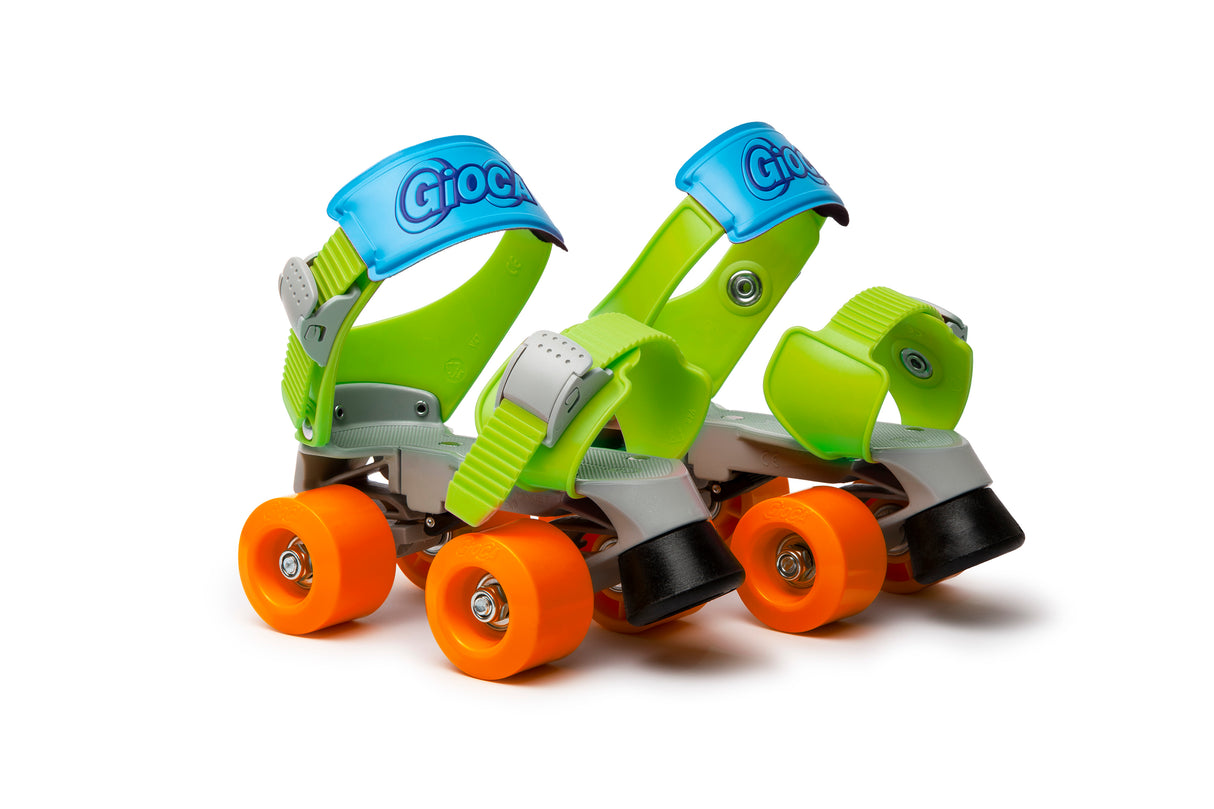 Italtrike Gioca MiniJet Adjustable Kids Roller Skates, Green