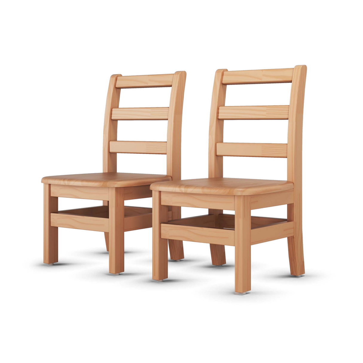 Little Scholars Kids School Chairs, 2pk