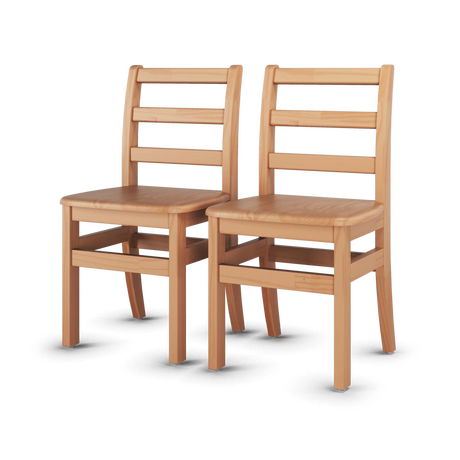 Little Scholars Kids School Chairs, 2pk