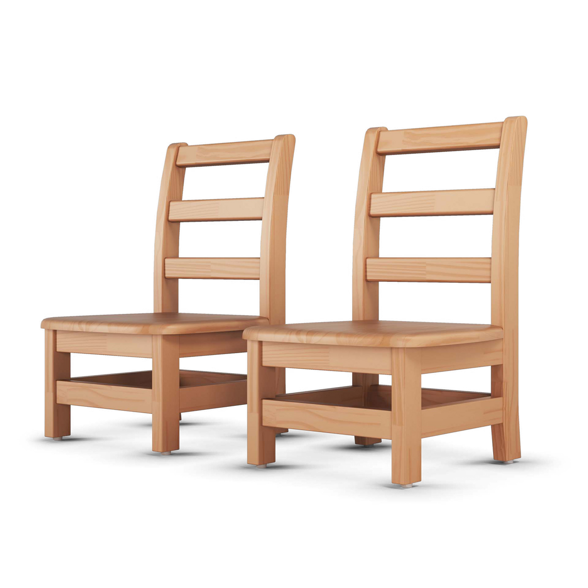 Little Scholars Kids School Chairs, 2pk