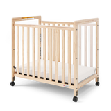 SafetyCraft Fixed-Side Compact Wood Crib