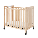 SafetyCraft Fixed-Side Compact Wood Crib