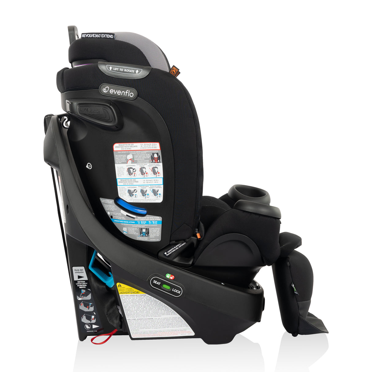 Evenflo Revolve 360 Extend All-in-One Rotational Car Seat