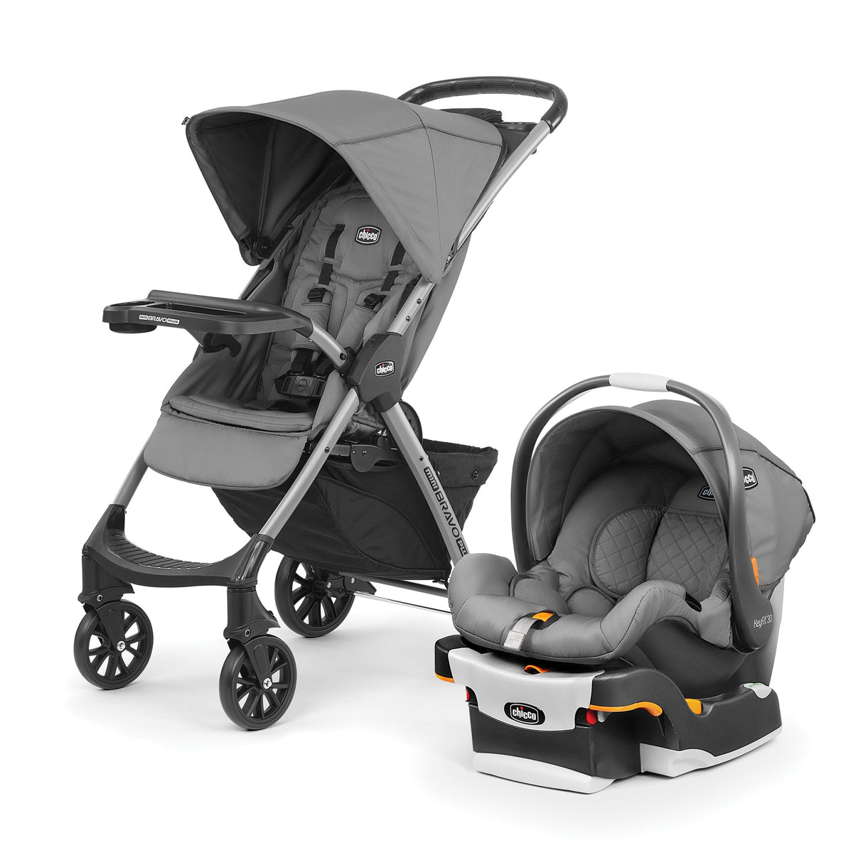 Chicco Mini Bravo Plus infant carrier and stroller