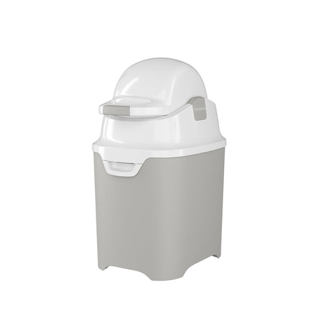Foundations Mini Diaper Pail odorless in gray