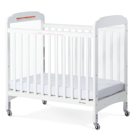 Foundations Next Gen Serenity Clearview White Compact Crib