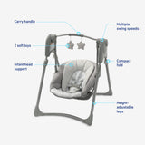 Graco Slim Spaces Swing