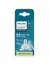 Philips Avent baby bottle nipple packaging on a white background