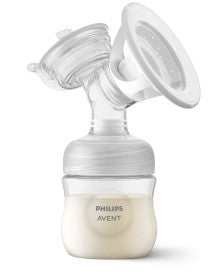 Philips Avent breast pump on a white background