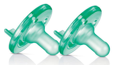green pacifiers