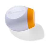 White and orange key with 'Safety 1st' branding on a white background