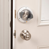 deadbolt lock on a door