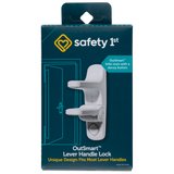 Safety 1st OutSmart Lever Handle Lock packaging on a white background