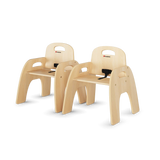 Simple Sitter Durable Baltic Birch Chair - 2 Pack